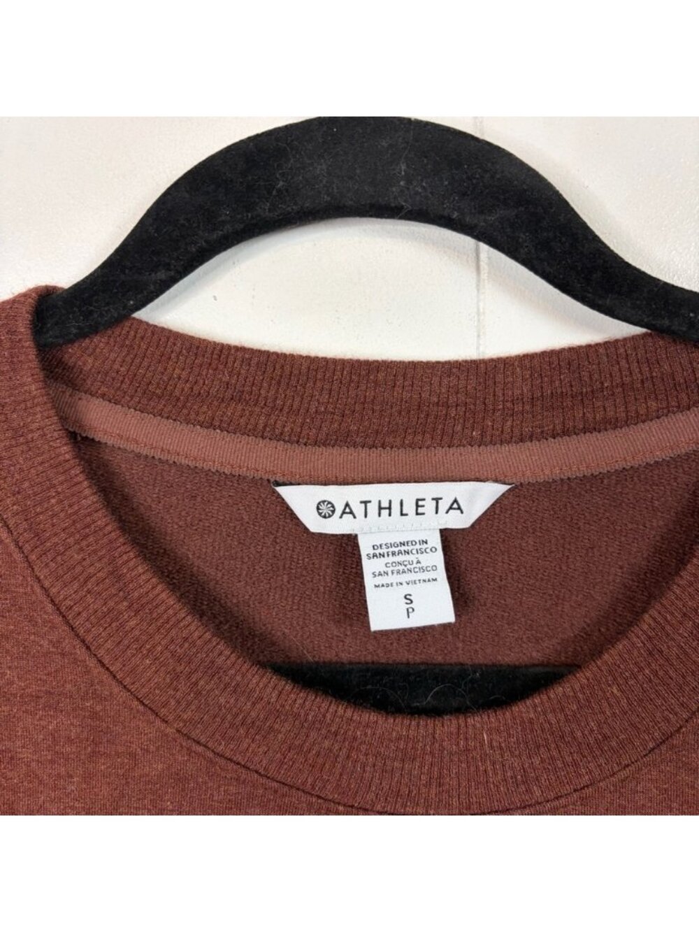 Athleta Balance Long Sleeve Sweater Dress Pockets Soft size Small Loungewear - Picture 7 of 11